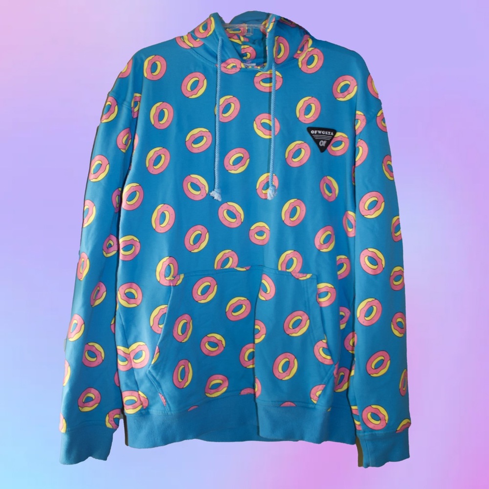 Odd Future All-over Donut Print Hoodie